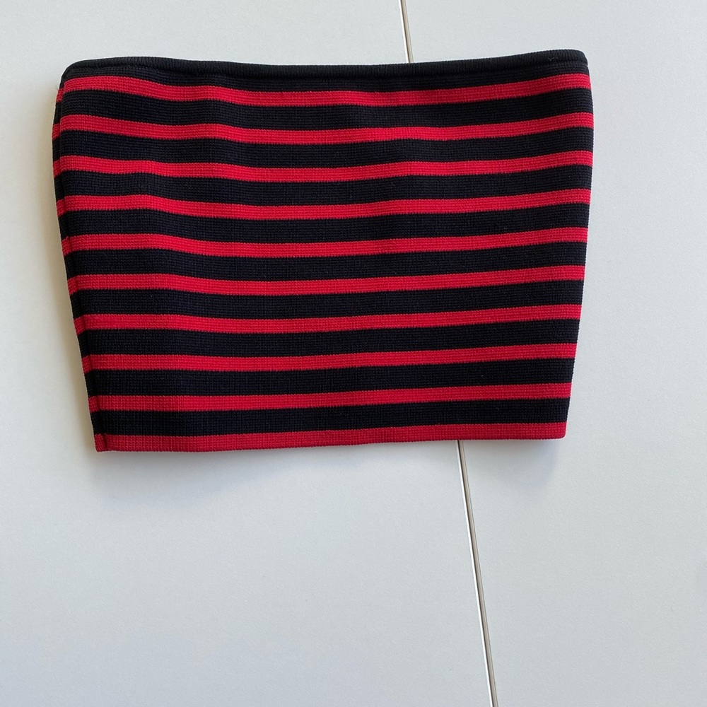 Babaton Striped Tube Top